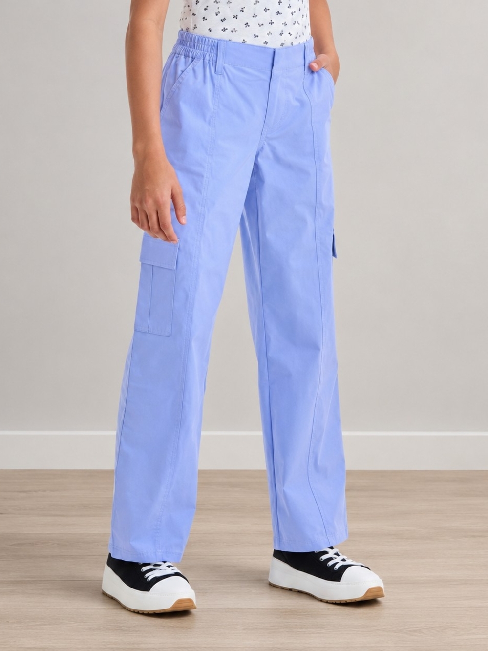 art class Light Periwinkle Cargo Pants